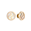 Пусеты Bvlgari Optical Illusion Collection Yellow Gold & Mother of Pearl (43783) №2