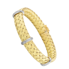 Браслет Mappin & Webb Vintage Basket-Weave Yellow Gold & Diamonds (39968) №2