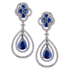 Серьги Gianni Lazzaro Diamonds & Sapphire White Gold (36724) №2