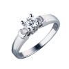 Кольцо  0,33 ct G/I2 Round Diamond (37293) №3