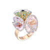 Кольцо  Moving Multi-Gemstone & Rose Gold (42327) №3