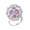 Кольцо Damiani Diamonds & Ruby White Gold (43573) №2