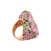 Кольцо Yanush Gioielli Madagascar Pink & Green Sapphires & Pink Gold YR30462PSPPSPG (40813) №4