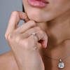 Кольцо  Round Diamond 0,55 ct J/VS1 МГУ (19666) №9