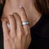 Кольцо Carrera y Carrera Ronda Angels Diamond White Gold DA092570 (42770) №5