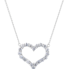 Подвеска Tiffany & Co Diamond Heart 1.96 ct Large Diamond Heart Pendant (36424) №4