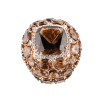 Кольцо Casato Smoky Quartz & Diamonds (37217) №7