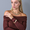 Комплект Gilbert Albert Piece Unique Set in Yellow Gold with Diamonds (40902) №16