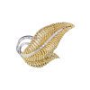 Брошь  Yellow Gold & Diamonds Leaf (42515) №2
