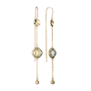 Серьги Бронницкий ювелир САНТОРИНИ Yellow Gold & Amethyst (43393) №2