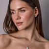 Подвеска  1,20 ct Round Cut Diamonds & White Gold (42262) №9