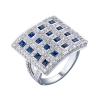 Кольцо RalfDiamonds Natural Sapphire 1,00 сt & Round Brilliant 1.60 ct RDR (37633) №6