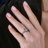 Кольцо Boucheron Vendôme Liseré 0,33 ct F/VVS1 Emerald Cut JSL00312 (40095) №6