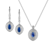 Комплект Gianni Lazzaro Diamonds & Sapphire White Gold (38075) №6