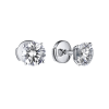 Пусеты GIA 1,00 ct K/VS2 - 1,02 ct K/SI1 Round Diamonds (37859) №4