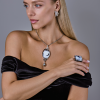 Кольцо Roberta Ponticello Italy Cammeo Onyx & Chalcedony & Diamonds & Pearl (41084) №8