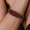 Браслет  Garnets & Diamonds Rose Gold (39371) №5
