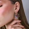 Серьги  Multi-Gemstone & Diamond (40678) №6