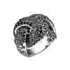 Кольцо  2,00 Black Diamonds & White Gold (40826) №2