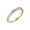 Кольцо Tiffany & Co Forever Half-Circle Yellow Gold & Diamonds 2,3 mm (43688) №2