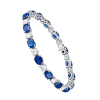 Браслет RalfDiamonds 14,20 ct Oval Mixed Cut Sapphires & 4,89 ct Round Cut Diamonds RDB (43508) №2
