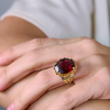 Кольцо Dolce & Gabbana Barocco Yellow Gold & Garnet WRFE8G WGA Z0000 (41002) №8