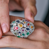 Кольцо  в стиле Van Cleef & Arpels "Cocktail Ring" (40522) №8