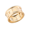 Кольцо Gucci Icon Logo Wide Yellow Gold Ring (35898) №3