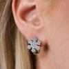 Серьги Bvlgari Snowflake White Gold & Diamonds (40100) №6