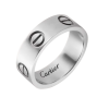 Кольцо Cartier Love White Gold CRB4084756 (36893) №6