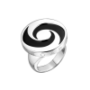Кольцо Bvlgari Optical Illusion Spinning Onyx White Gold (37848) №4