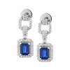 Серьги RalfDiamonds Deep Blue Natural Kyanite 5.40 ct & 1.96 ct Diamonds (37806) №3