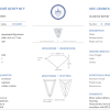 Подвеска  0,90 ct D/VS1 Shield Natural Diamond (37383) №4