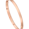 Браслет Cartier Love Rose Gold 6 Diamonds Small Model Bracelet B6047617 (36225) №4