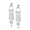 Серьги Tiffany & Co Swing Platinum Diamond Drop Earrings (40788) №2