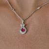 Подвеска GRAFF Ruby & Round and Marquise Diamonds (42689) №6
