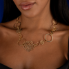 Колье Chanel Camelia Ajoure Large Flower Necklace J2920 (28853) №8