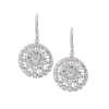 Серьги RalfDiamonds 3,90 ct Round Cut Diamonds & Platinum Snowflakes (38850) №3
