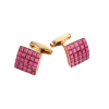 Запонки Sabbadini Invisible Rubies (38202) №2