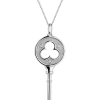 Подвеска Tiffany & Co Clover White Gold Key (36220) №4