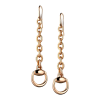 Серьги Gucci Horsebit Rose Gold (37495) №4