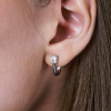 Серьги  0,90 ct Baguette Cut Diamonds & White Gold (40672) №5