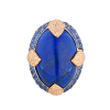Кольцо Yanush Gioielli Lapis Lazuli & Blue Sapphires & Diamonds YR3603TTLL (40798) №4