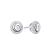 Пусеты  1,31 ct Round Cut Diamonds (43877) №3