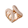 Кольцо  2,96 ct Round Cut Diamonds & Rose Gold (43014) №3