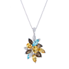 Подвеска Damas Сhrysolite & Topaz & Citrine & Diamonds and White Gold (42614) №2