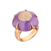 Кольцо Pasquale Bruni Bon Ton Large Purple Jadeite & Diamonds (39076) №3