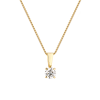 Подвеска  0,50 ct G/VS1 Round Brilliant & Yellow Gold (40769) №3
