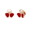 Серьги Chopard Happy Hearts Rose Gold & Cornelian 83A083-5801 (41476) №3