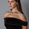 Подвеска Tiffany & Co Elsa Peretti® Open Heart 22 mm Yellow Gold (42260) №6